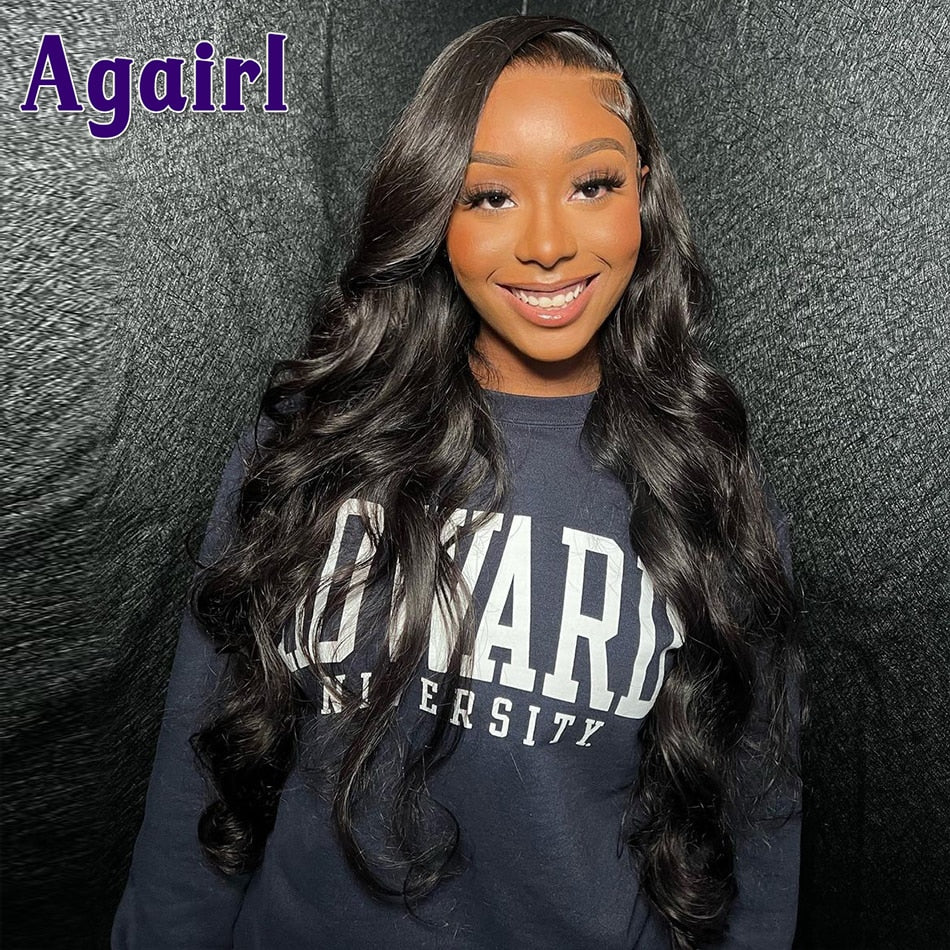 Honey Blonde Brown13X4 Highlight Human Hair Wigs Peruvian Virgin Body Wave Lace Front Wig  13x6 Wavy Lace Frontal Wig