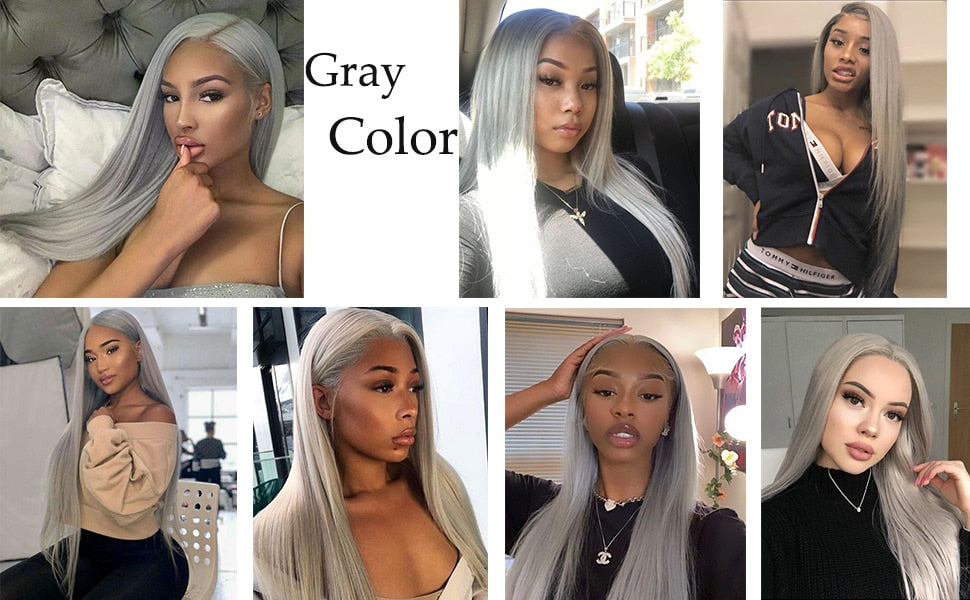 20 Inch Blonde Synthetic Lace Wigs Lace Closure