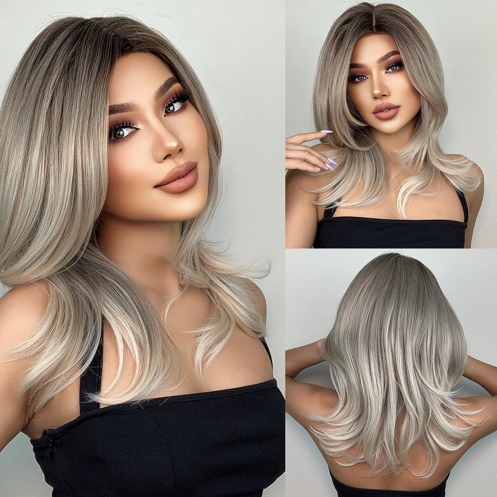 Short Black Bob Straight Hair Synthetic Wig
