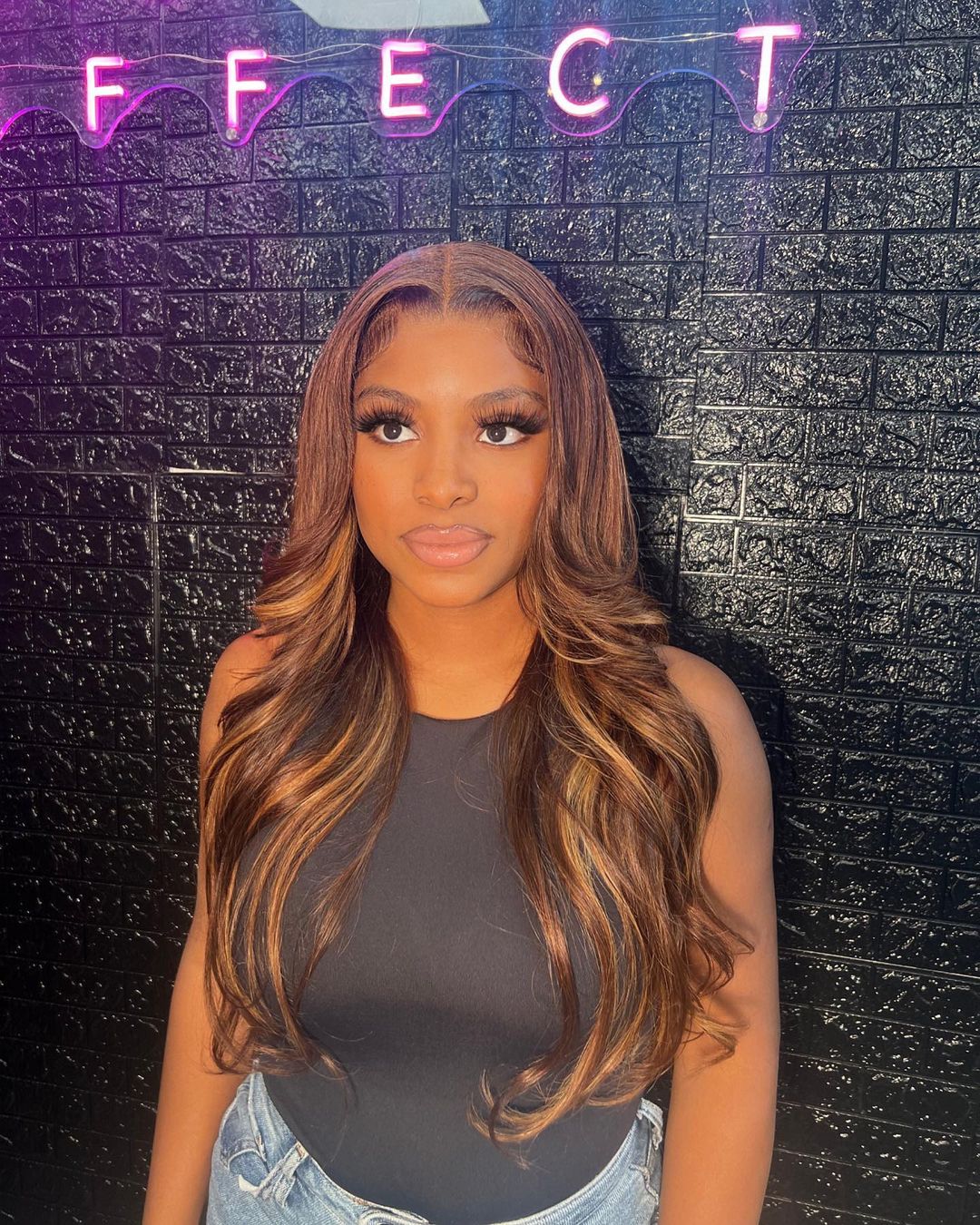 Honey Blonde Brown13X4 Highlight Human Hair Wigs Peruvian Virgin Body Wave Lace Front Wig 13x6 Wavy Lace Frontal Wig