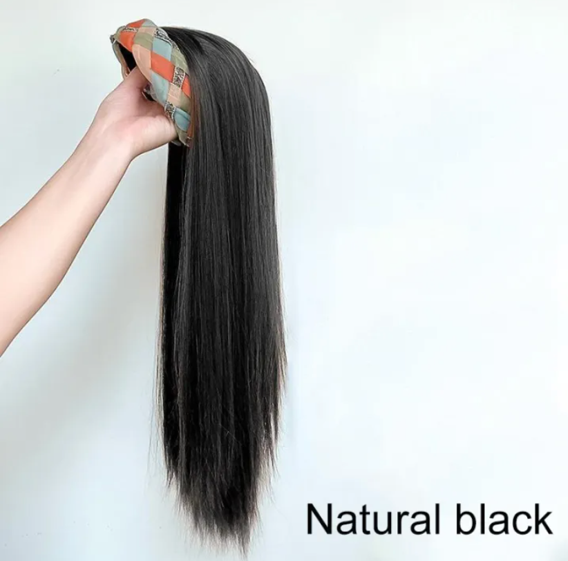 Blonde Wavy Long Headband Wig