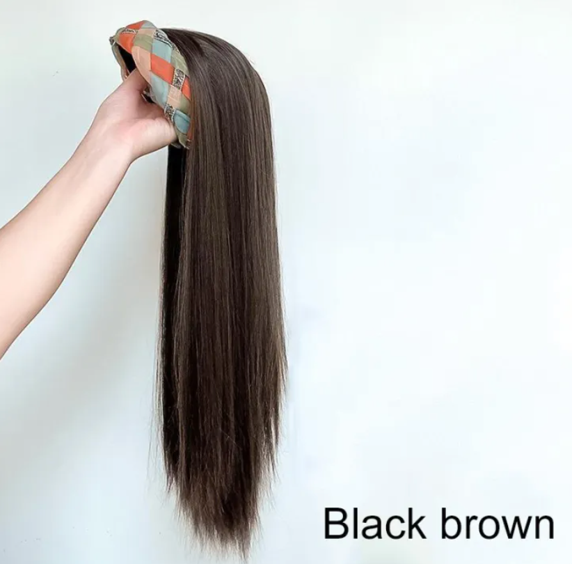 Blonde Wavy Long Headband Wig
