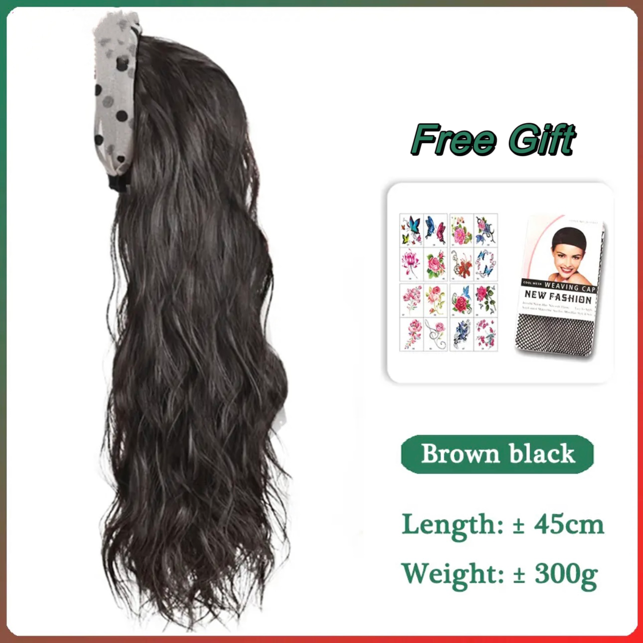 Blonde Wavy Long Headband Wig