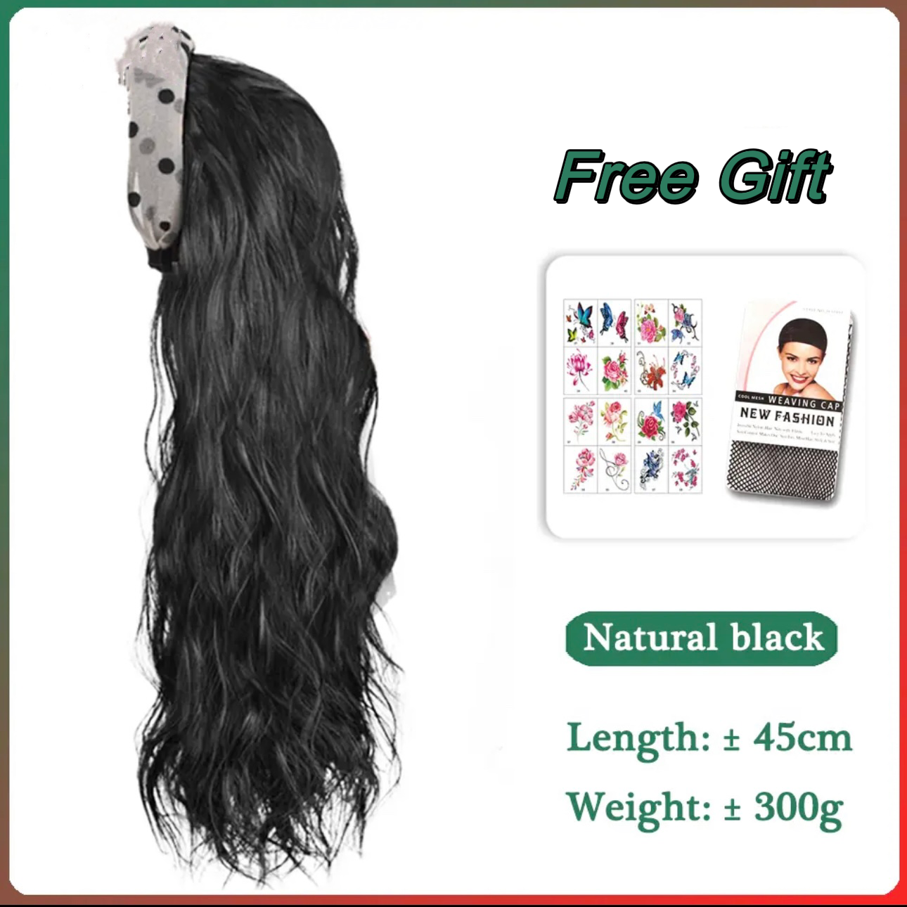 Blonde Wavy Long Headband Wig
