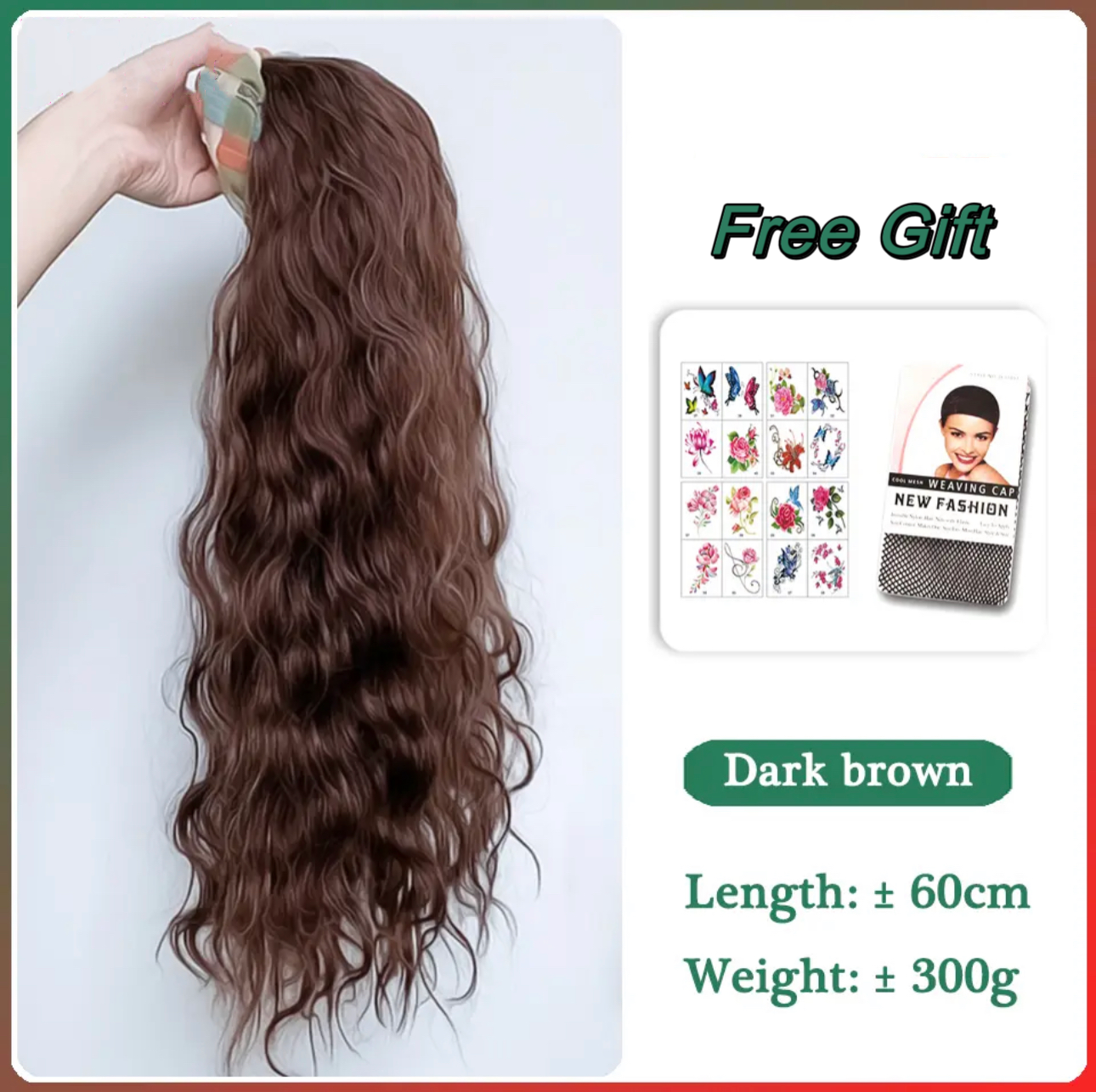 Blonde Wavy Long Headband Wig