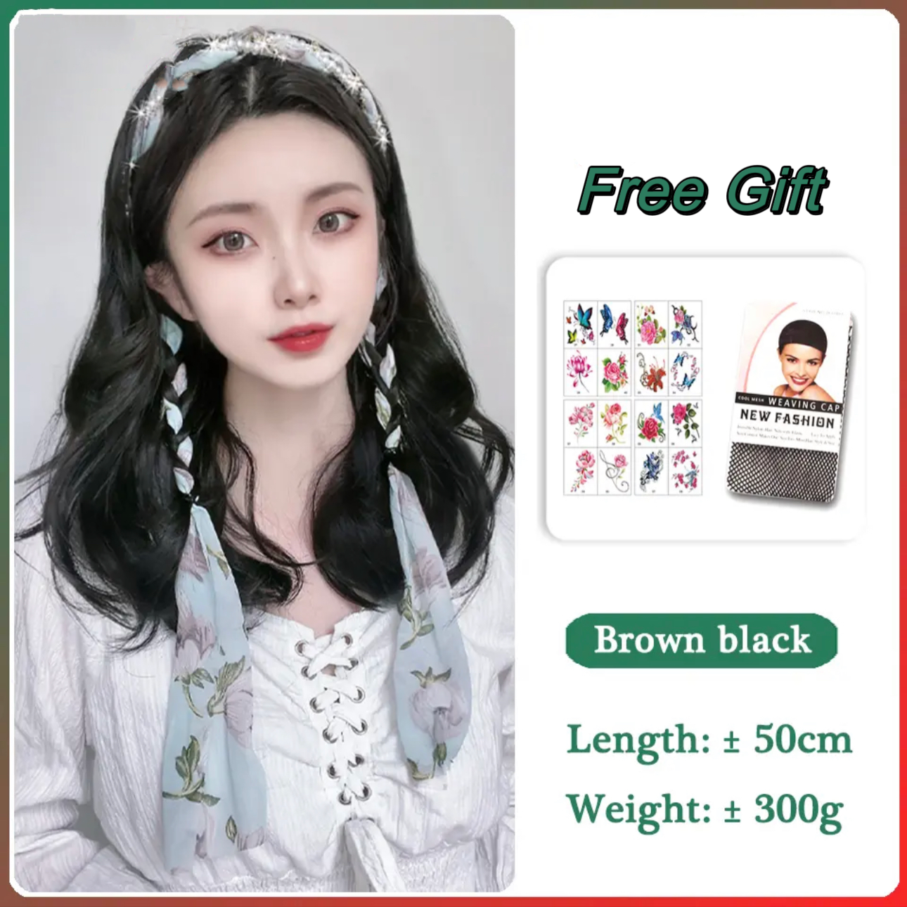 Blonde Wavy Long Headband Wig
