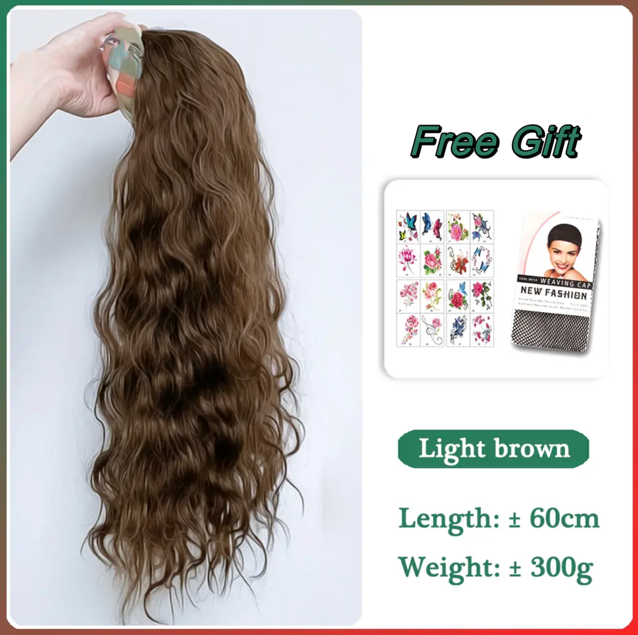 Blonde Wavy Long Headband Wig