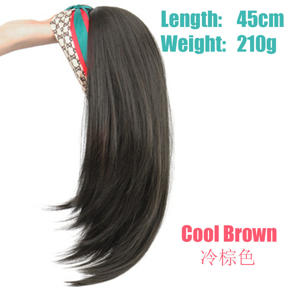Blonde Wavy Long Headband Wig