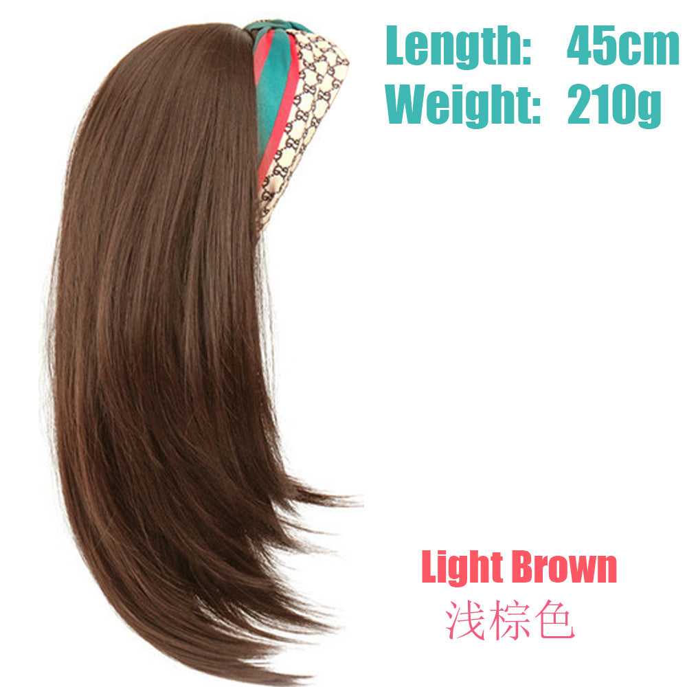 Blonde Wavy Long Headband Wig