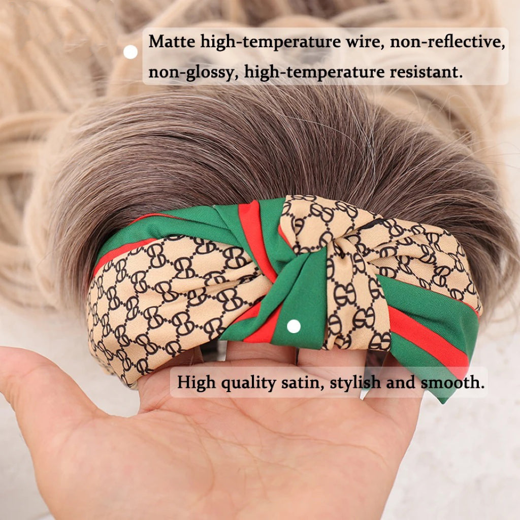 Blonde Wavy Long Headband Wig